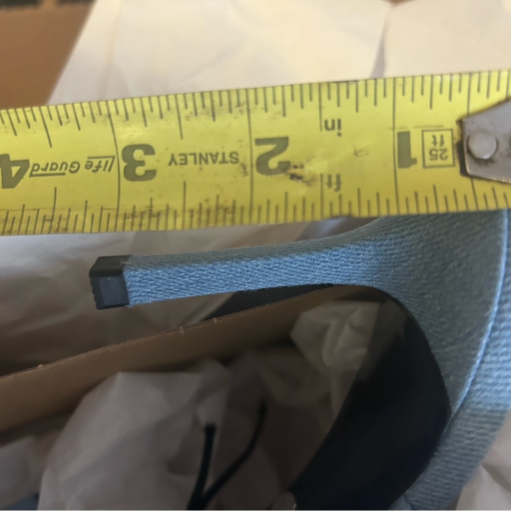 ZARA Denim heels - Picture 6 of 6